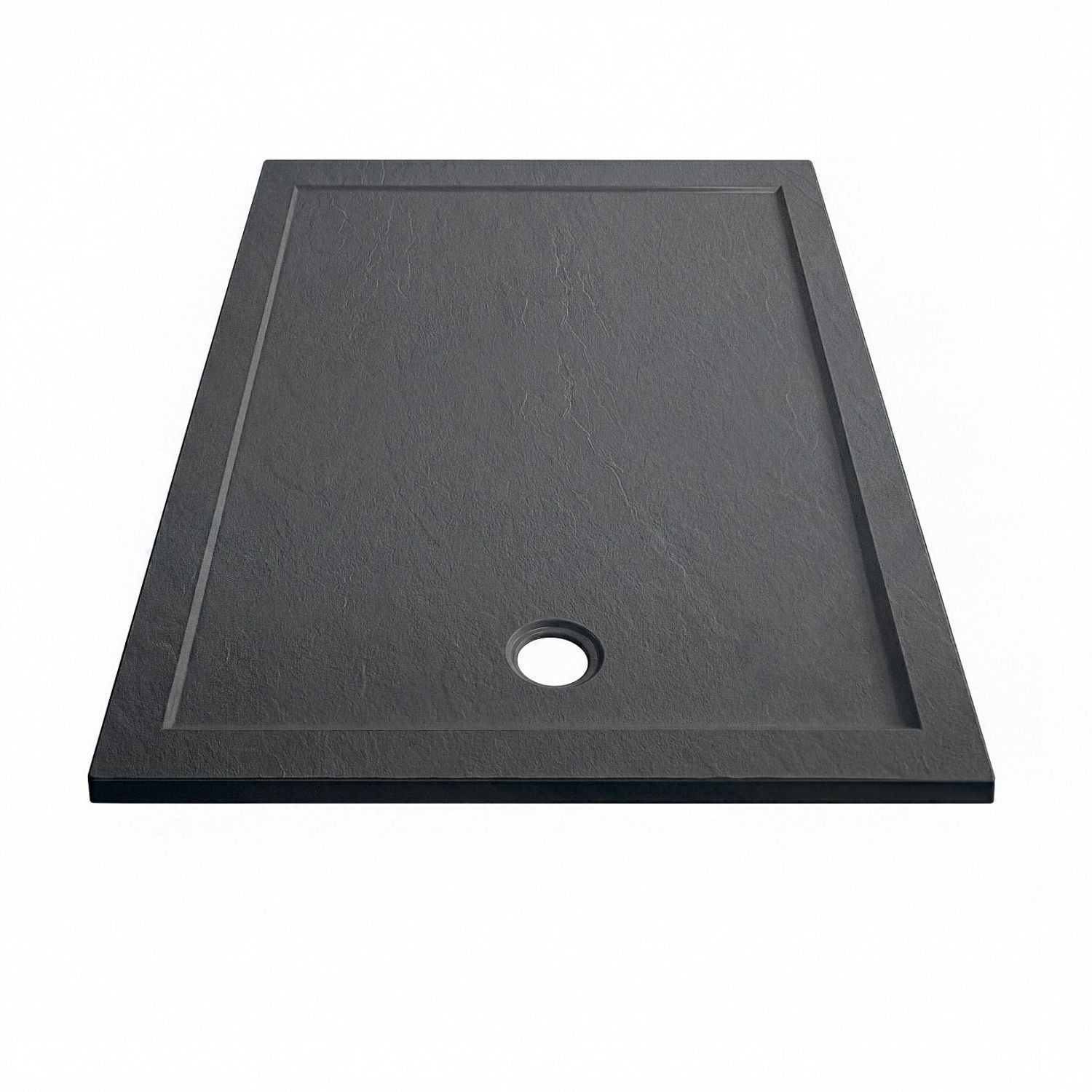 Поддон из искусственного мрамора 120*80 Art&Max ТОРИНО TORINO,Антрацит