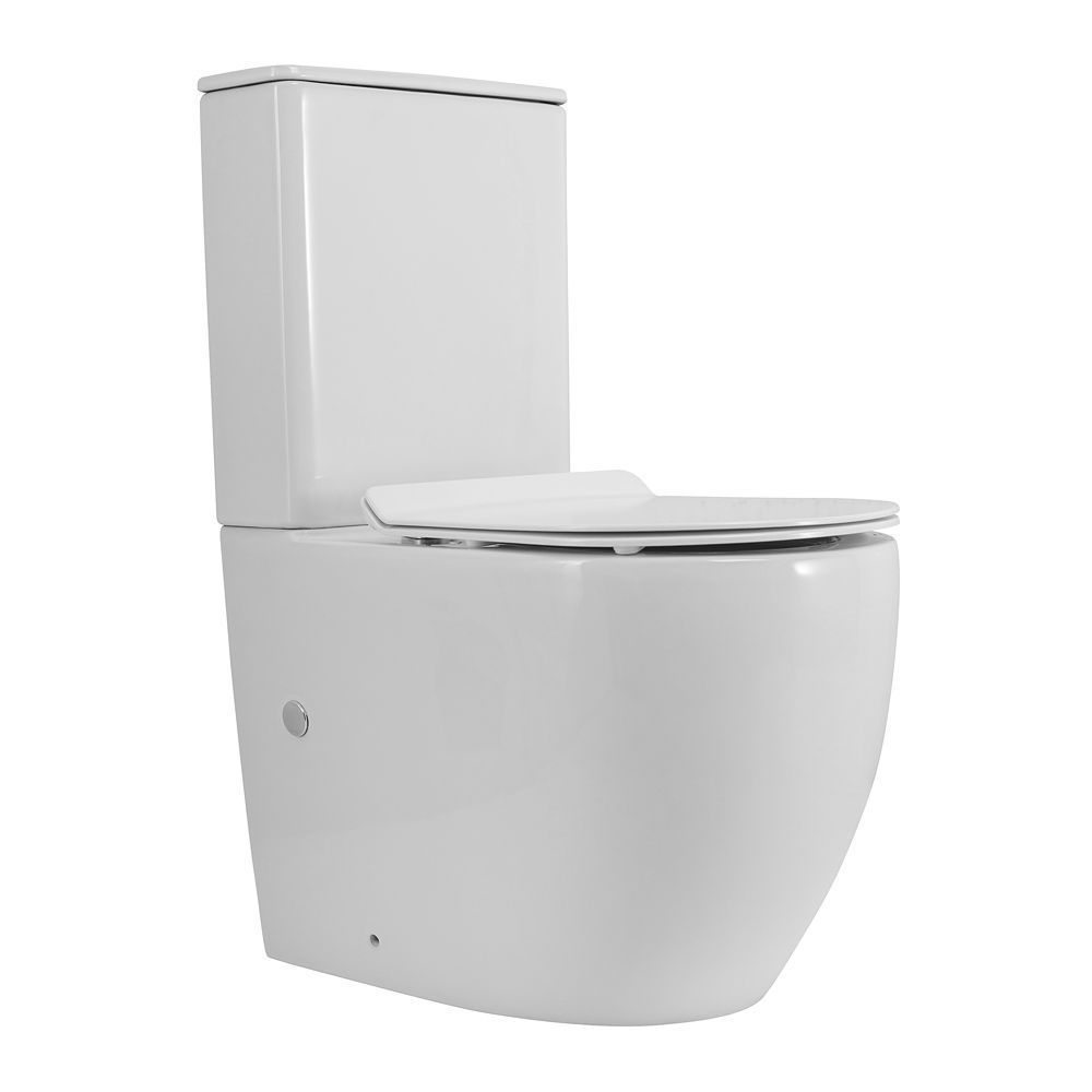 Унитаз-компакт  безободковый с бачком ,с вихревым смывом, Р-trap ART&MAX ПАРМА PARMA