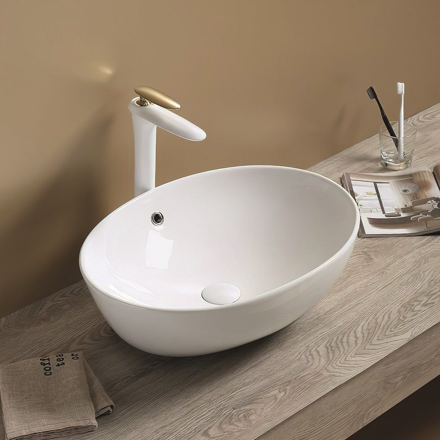 Раковина керамическая накладная Art&Max AM-78394