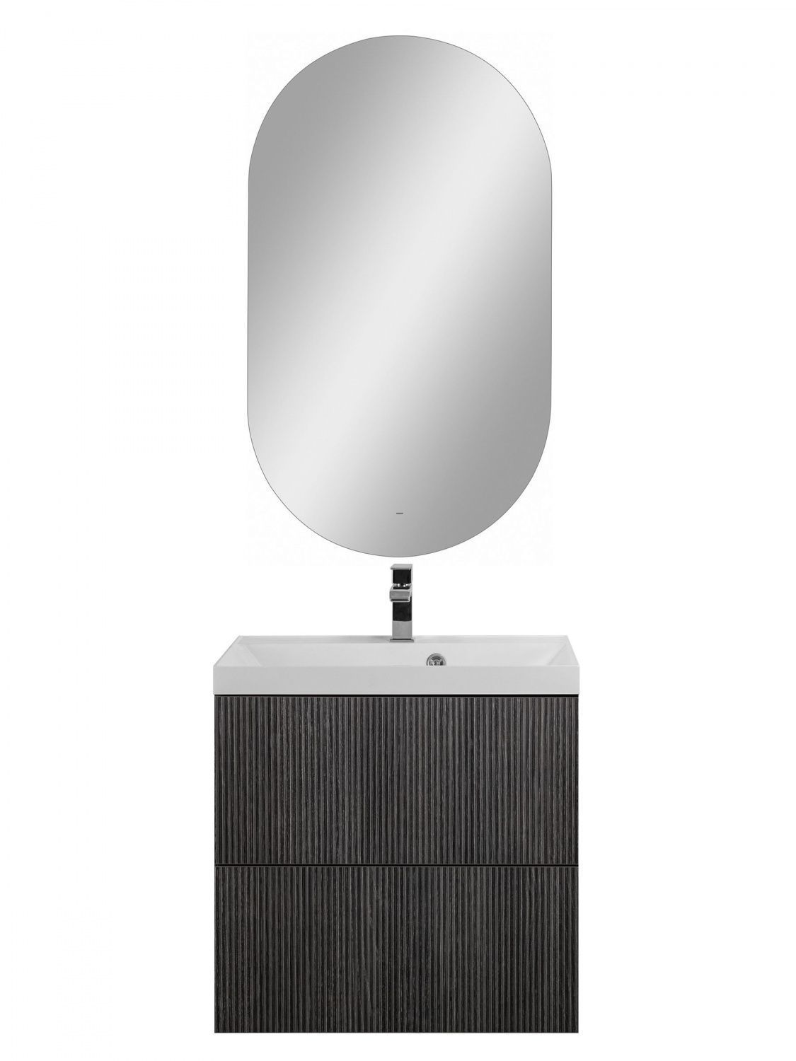 Мебель для ванной комнаты подвесная Art&Max ВЕРОНА-ПУШ VERONA-PUSH 60см Кадена Дарк