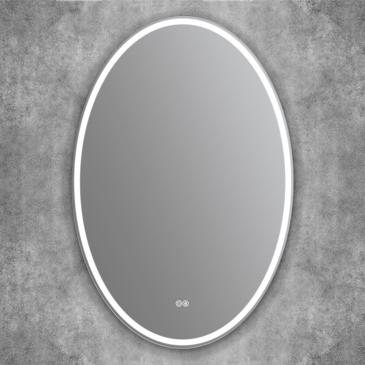 Зеркало с подсветкой и функцией антизапотевания ART&MAX Палермо Palermo AM-Pal-600-900-DS-F-H