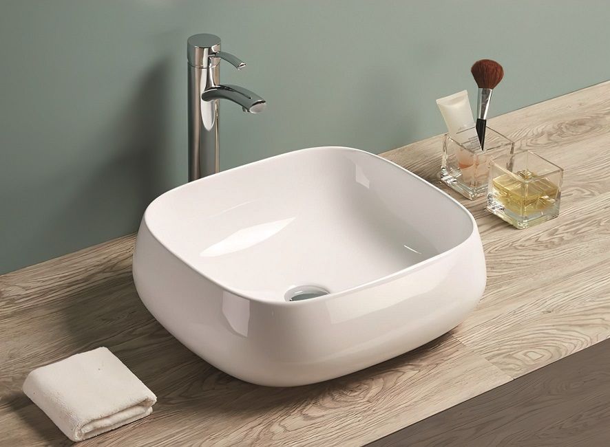 Раковина керамическая накладная Art&Max AM-78103