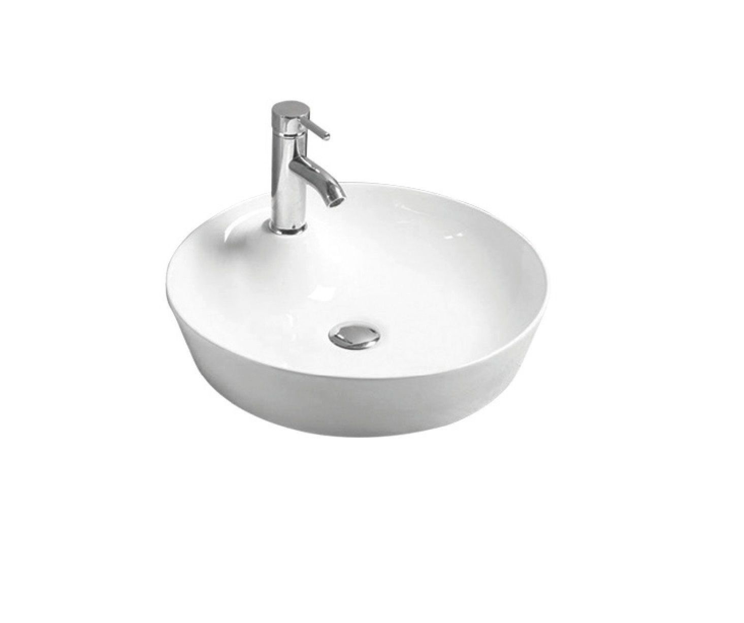 Раковина керамическая накладная Art&Max AM170-T