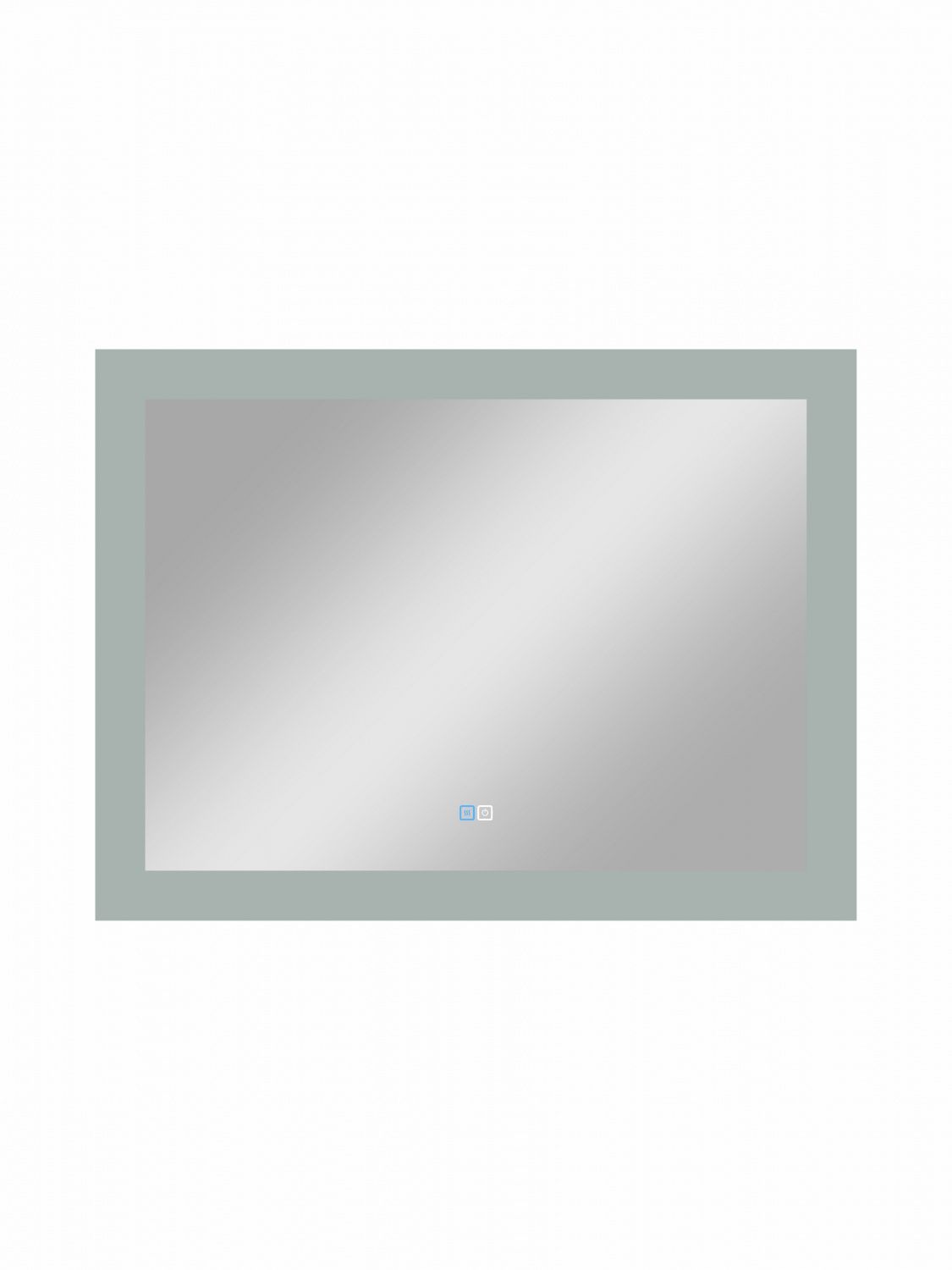 Зеркало с подсветкой и функцией антизапотевания ART&MAX Соли Soli AM-Sol-800-600-DS-F-H