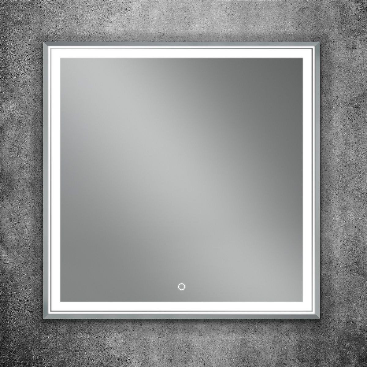 Зеркало с подсветкой ART&MAX Зое Zoe AM-Zoe-800-800-DS-F