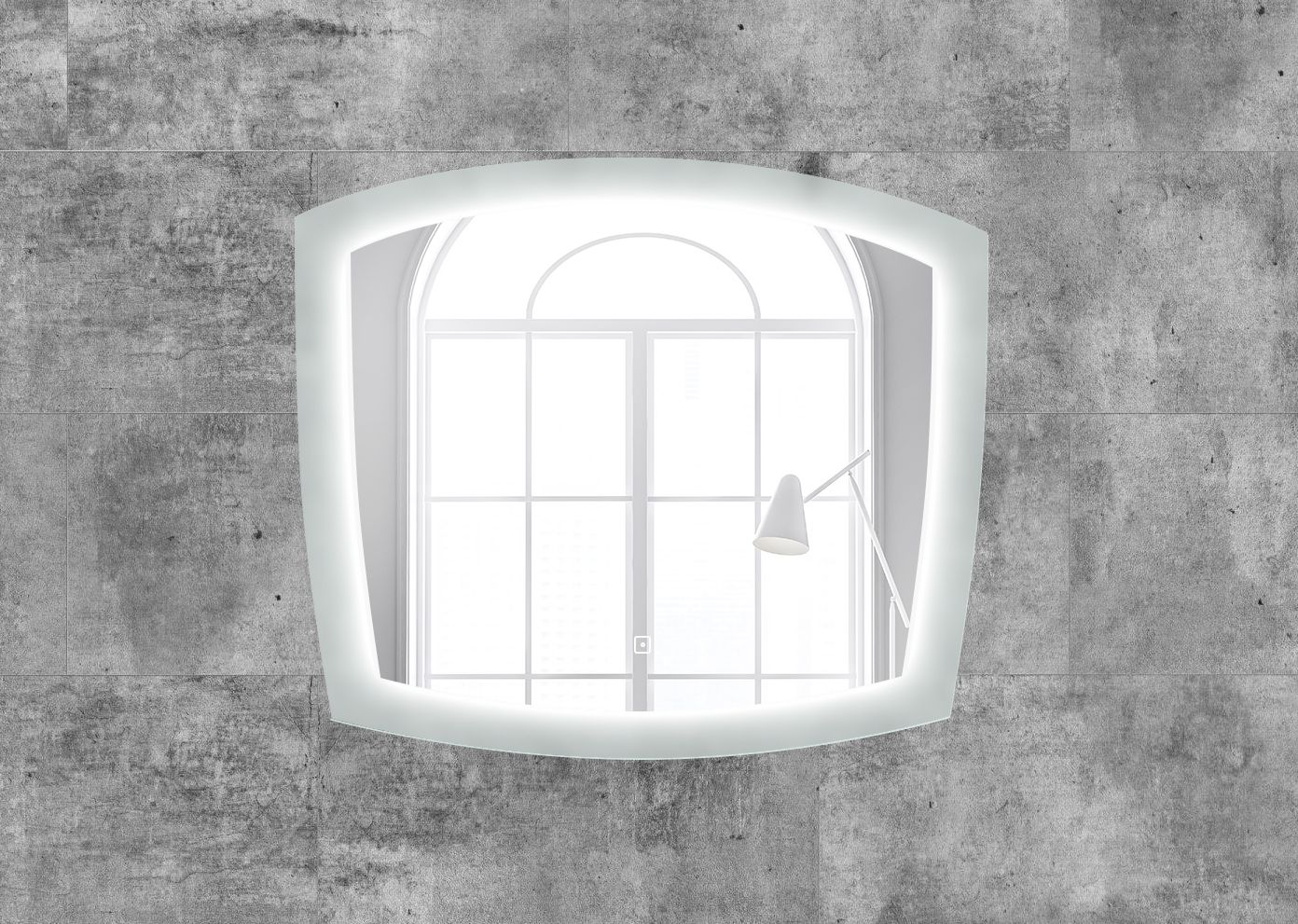 Зеркало с подсветкой ART&MAX Рим Roma AM-Rom-800-700-DS-F