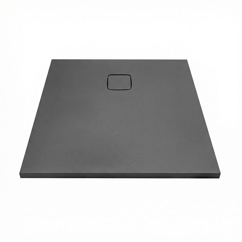 Поддон из искусственного мрамора 90*90 Art&Max МИЛАН MILAN,Антрацит