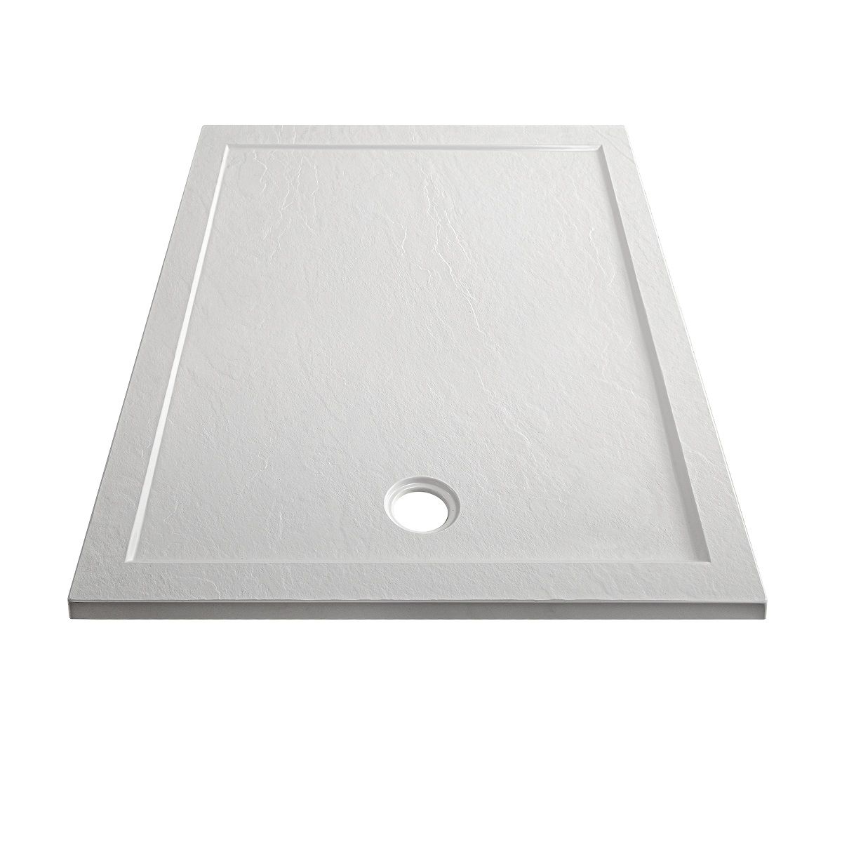 Поддон из искусственного мрамора 100*80 Art&Max ТОРИНО TORINO,Белый