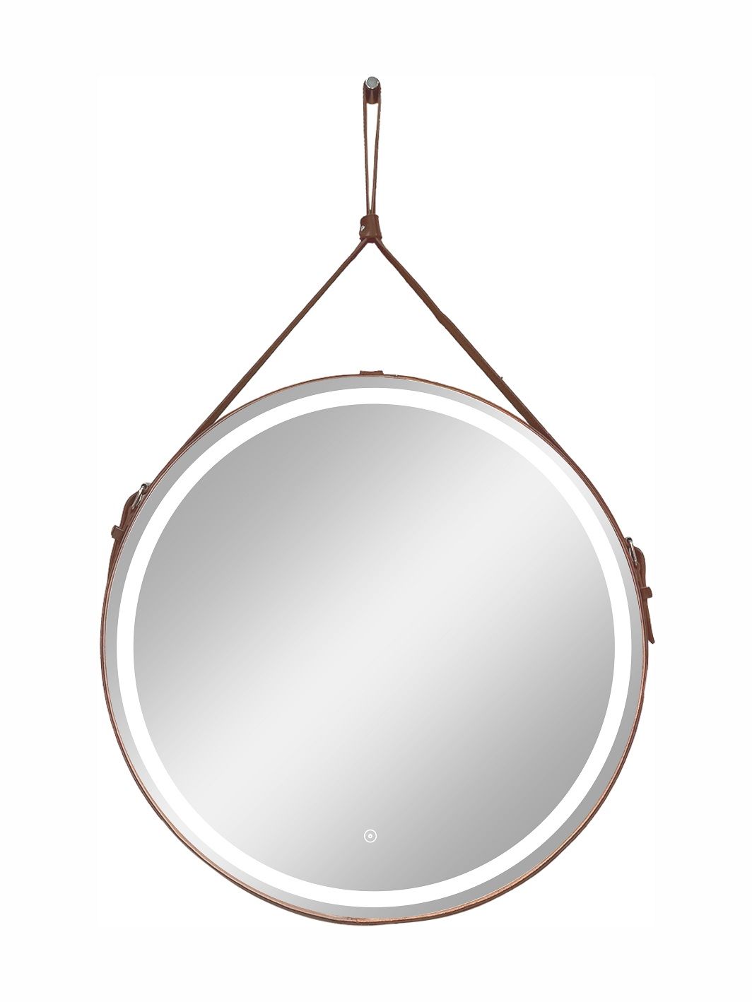 Зеркало с подсветкой ART&MAX MILAN AM-Mil-800-DS-F-Brown