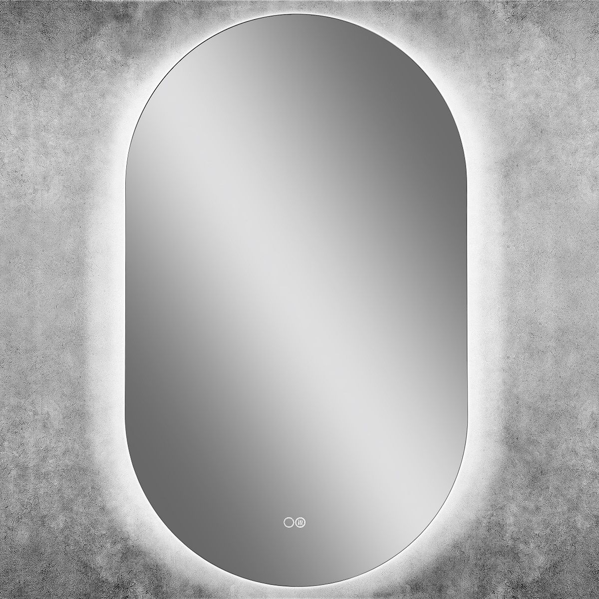 Зеркало с подсветкой и функцией антизапотевания ART&MAX TORINO AM-Tor-600-1000-DS-F-H