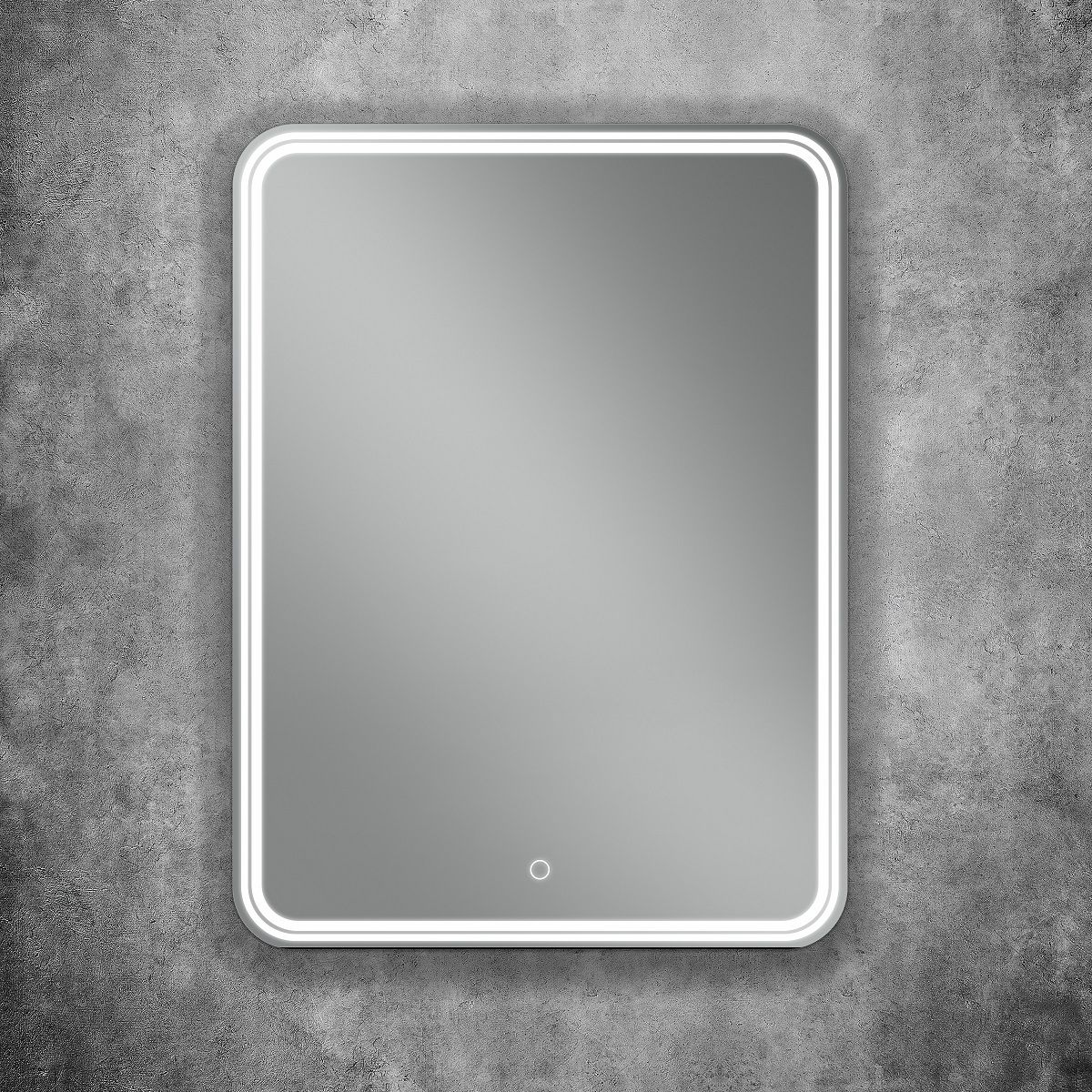 Зеркало-шкаф с подсветкой, правый ART&MAX Верона Verona AM-Ver-600-800-2D-R-DS-F