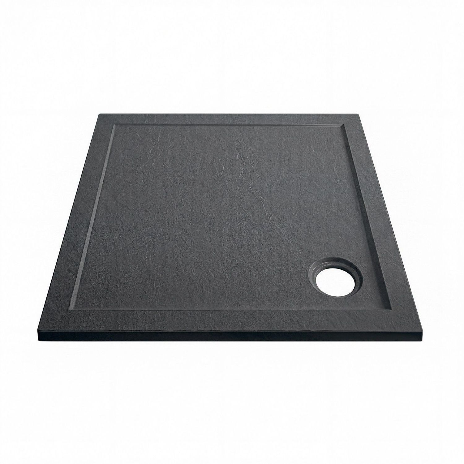 Поддон из искусственного мрамора 90*90 Art&Max ТОРИНО TORINO,Антрацит