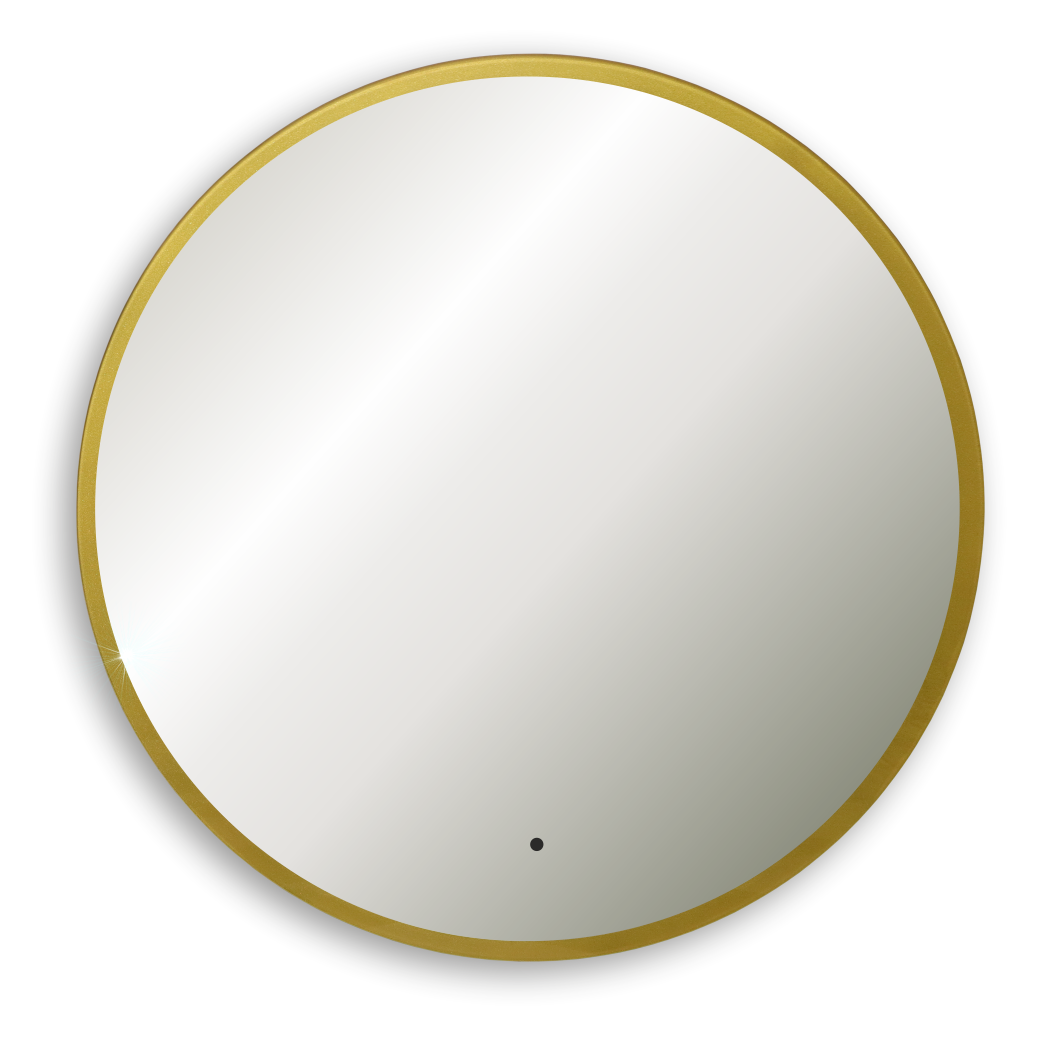 Зеркало с подсветкой ART&MAX SANREMO AM-San-1000-DS-F-Gold