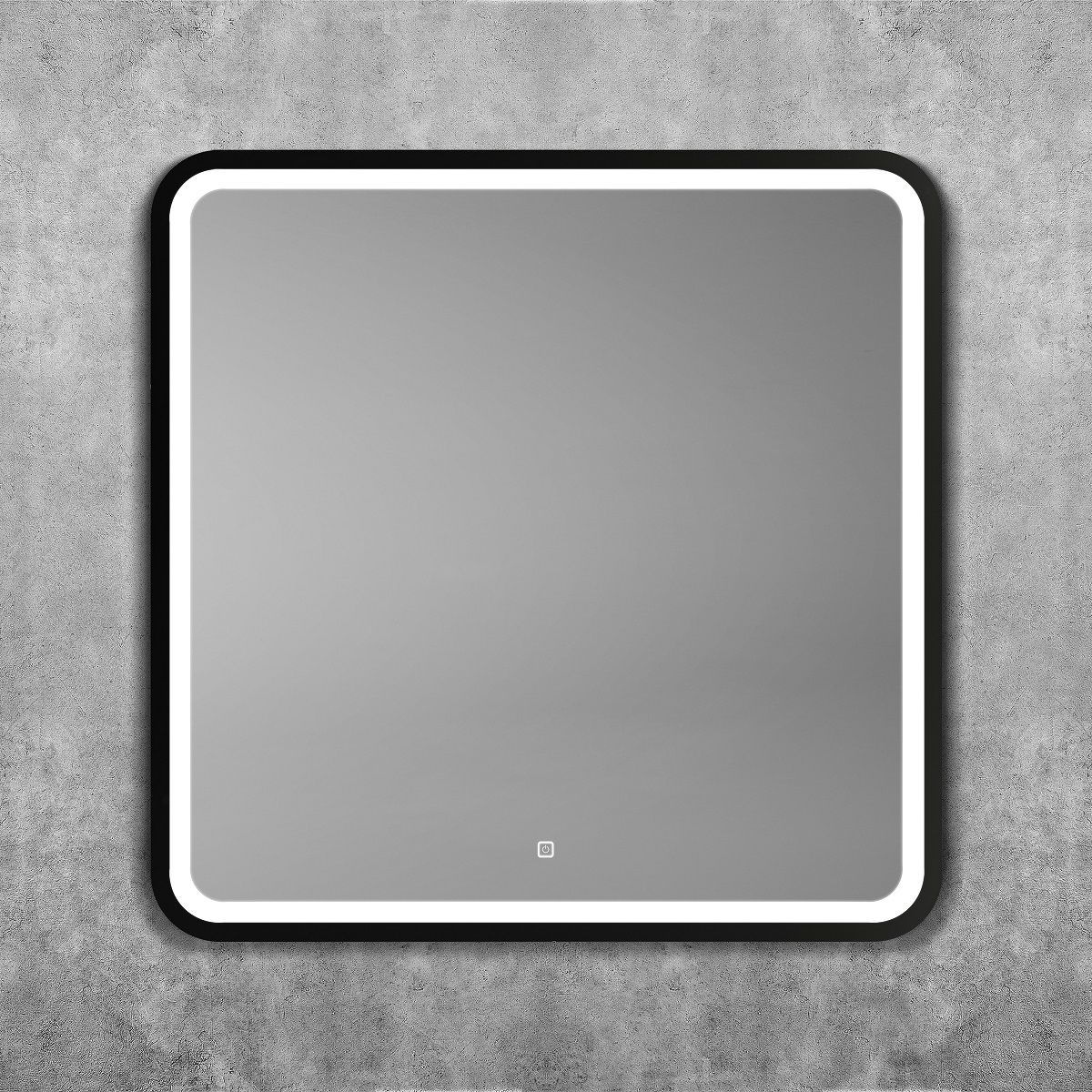 Зеркало с подсветкой ART&MAX Женова Genova AM-Gen-800-800-DS-F