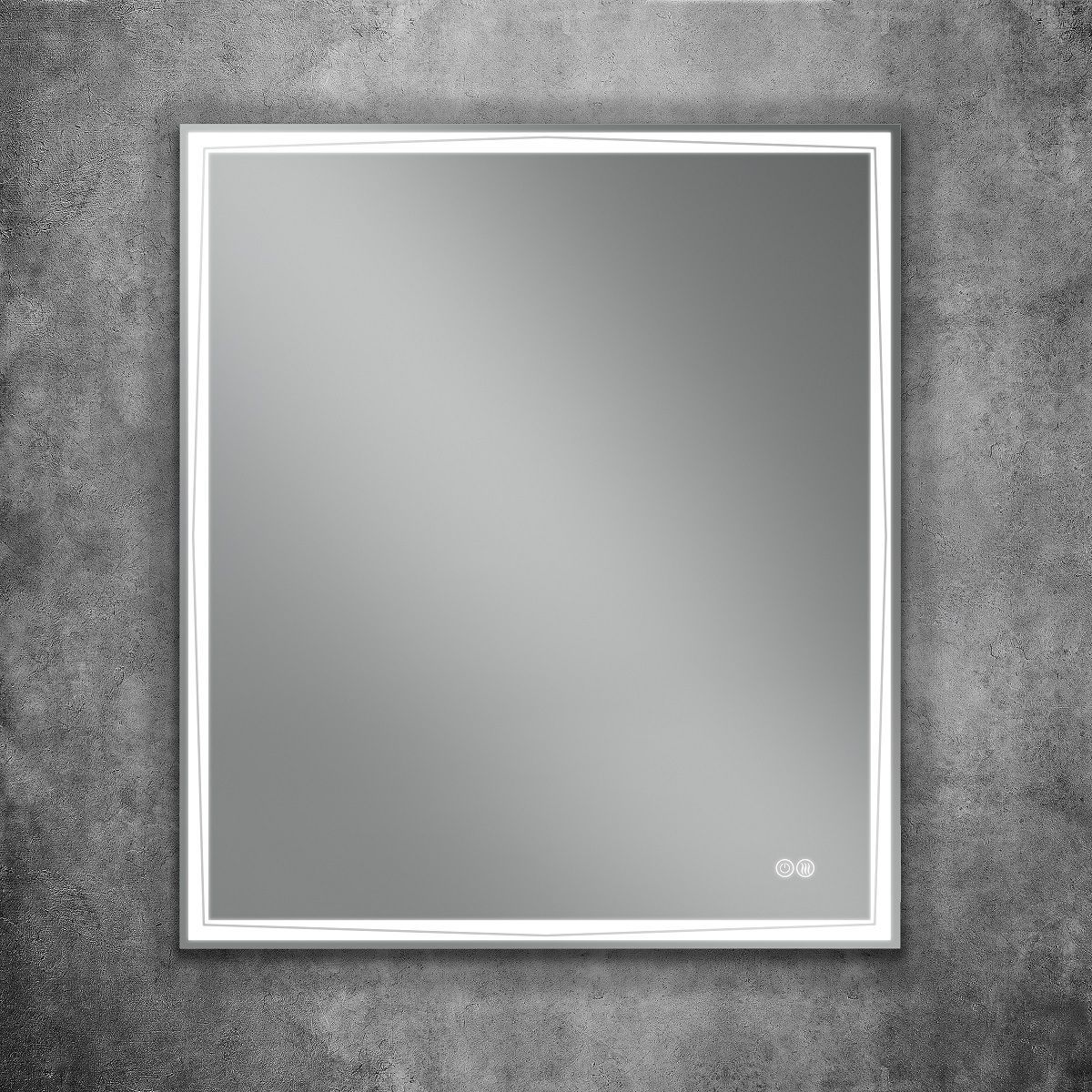 Зеркало с подсветкой и функцией антизапотевания ART&MAX Фиренце Firenze AM-Fir-700-800-DS-F-H