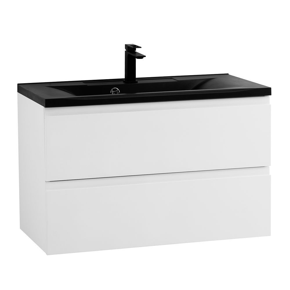 Мебель для ванной комнаты подвесная Art&Max BIANCHI 75 см Bianco Lucido