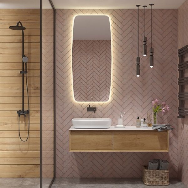 Зеркало с подсветкой ART&MAX Форли Forli AM-For-700-1500-DS-F