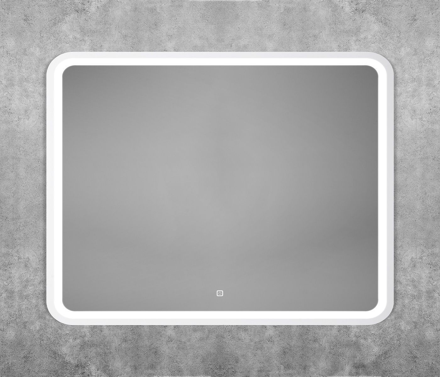 Зеркало с подсветкой ART&MAX Женова Genova AM-Gen-900-800-DS-F-White