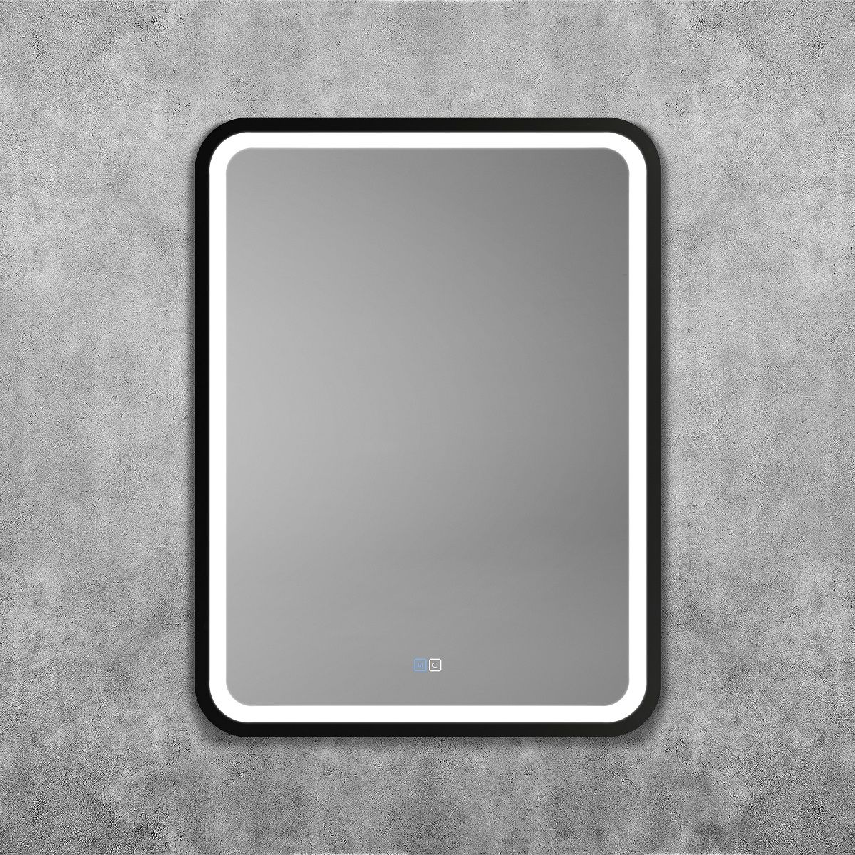 Зеркало с подсветкой и функцией антизапотевания ART&MAX Женова Genova AM-Gen-600-800-DS-F-H