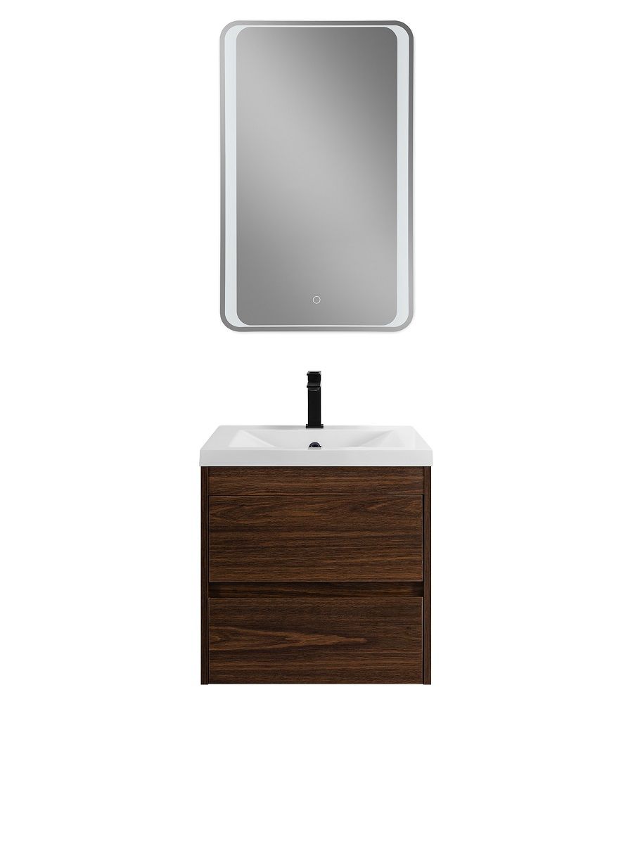 Мебель для ванной комнаты подвесная Art&Max ФЕМЕЛИ-М FAMILY-M 50 см Дуб бурбон