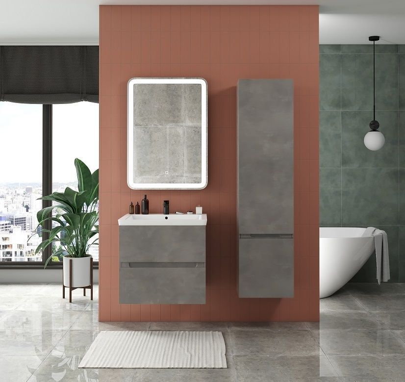 Шкаф подвесной  Art&Max ТЕХНО TECHNO 160 см Айс Какао,правый