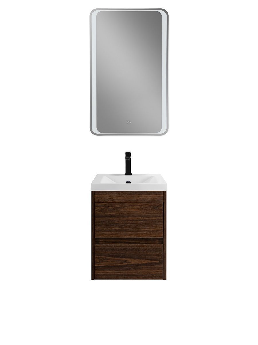 Мебель для ванной комнаты подвесная Art&Max ФЕМЕЛИ-М FAMILY-M 40 см Дуб бурбон