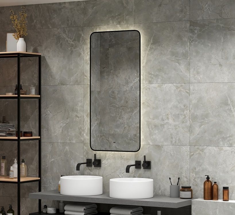 Зеркало с подсветкой ART&MAX Сиена Siena AM-Sie-600-1200-DS-F