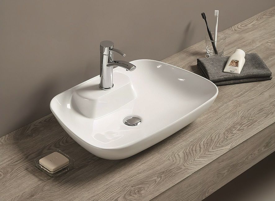 Раковина керамическая накладная Art&Max AM-78358