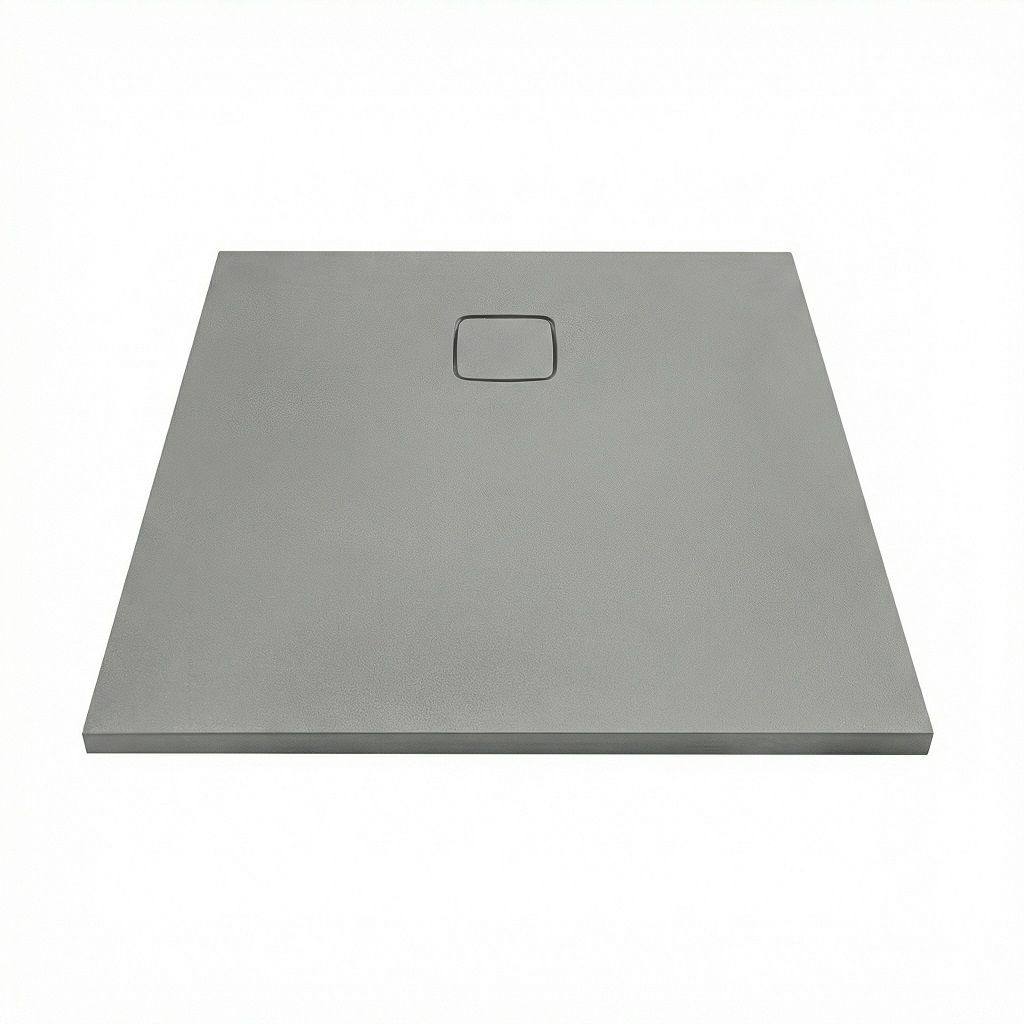 Поддон из искусственного мрамора 90*90 Art&Max МИЛАН MILAN,Графит