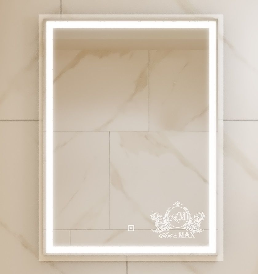 Зеркало с подсветкой ART&MAX Монза Monza AM-Mon-600-800-DS-F