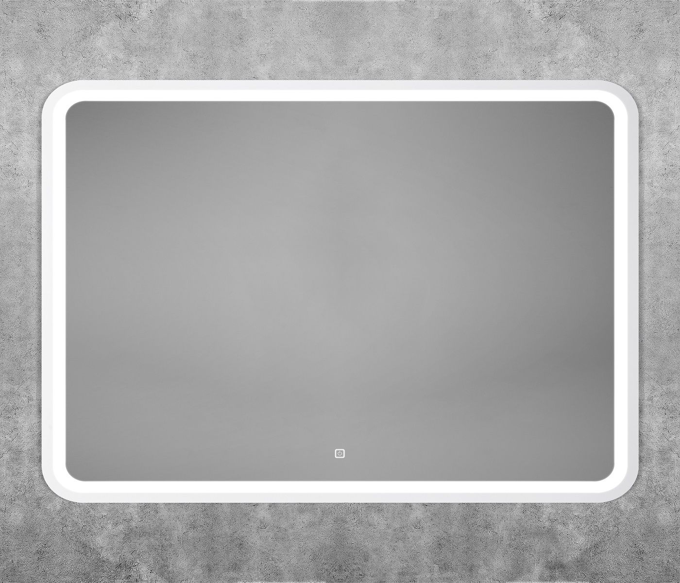 Зеркало с подсветкой ART&MAX Женова Genova AM-Gen-1000-800-DS-F-White
