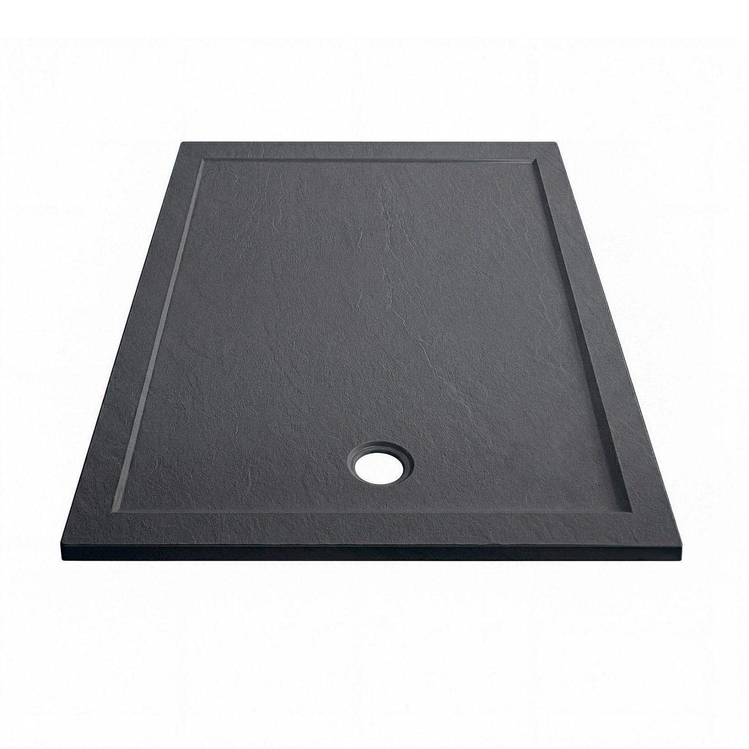 Поддон из искусственного мрамора 100*90 Art&Max ТОРИНО TORINO,Антрацит