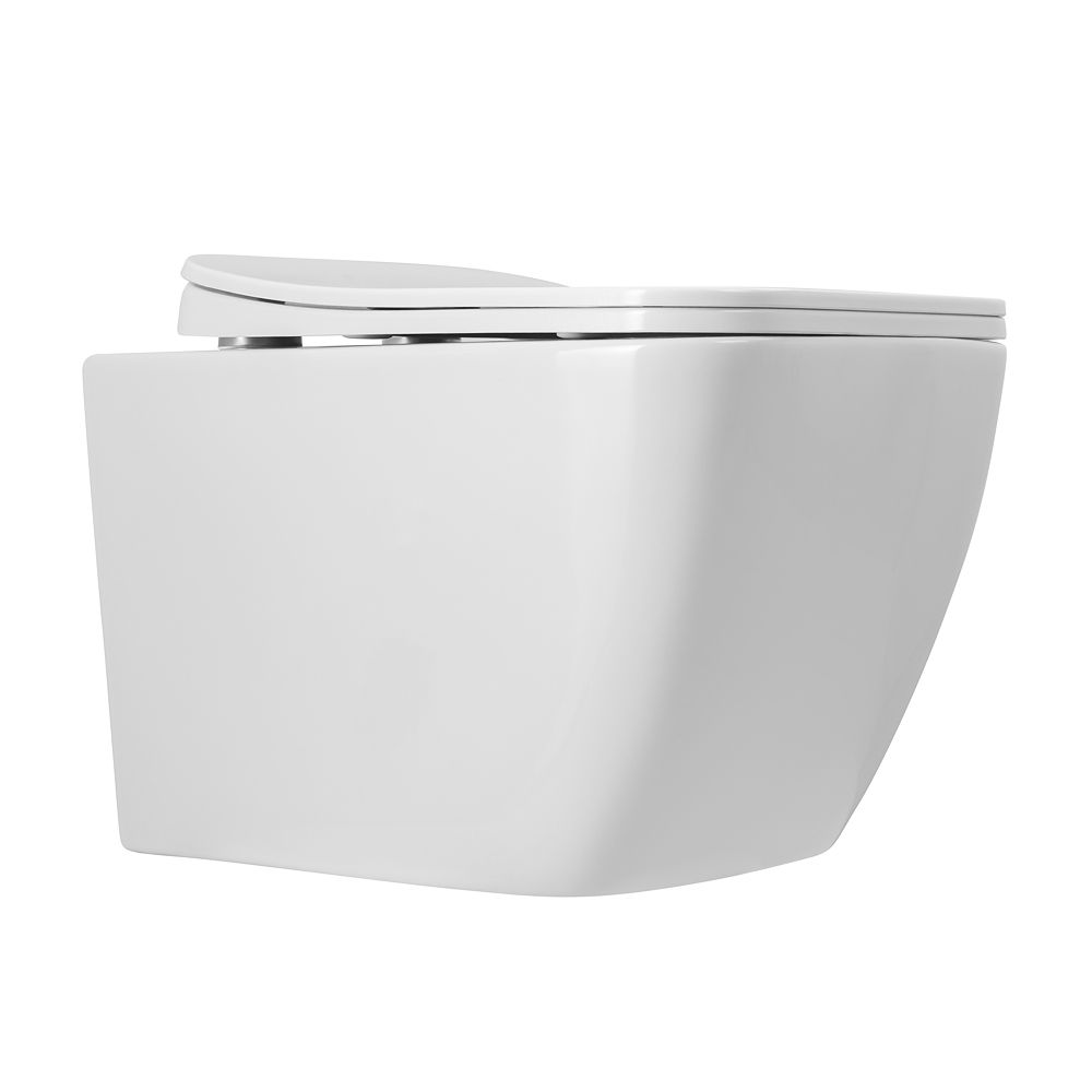 Унитаз подвесной безободковый,в комплекте с сидением Art&Max МАКСИМА MAXIMA 