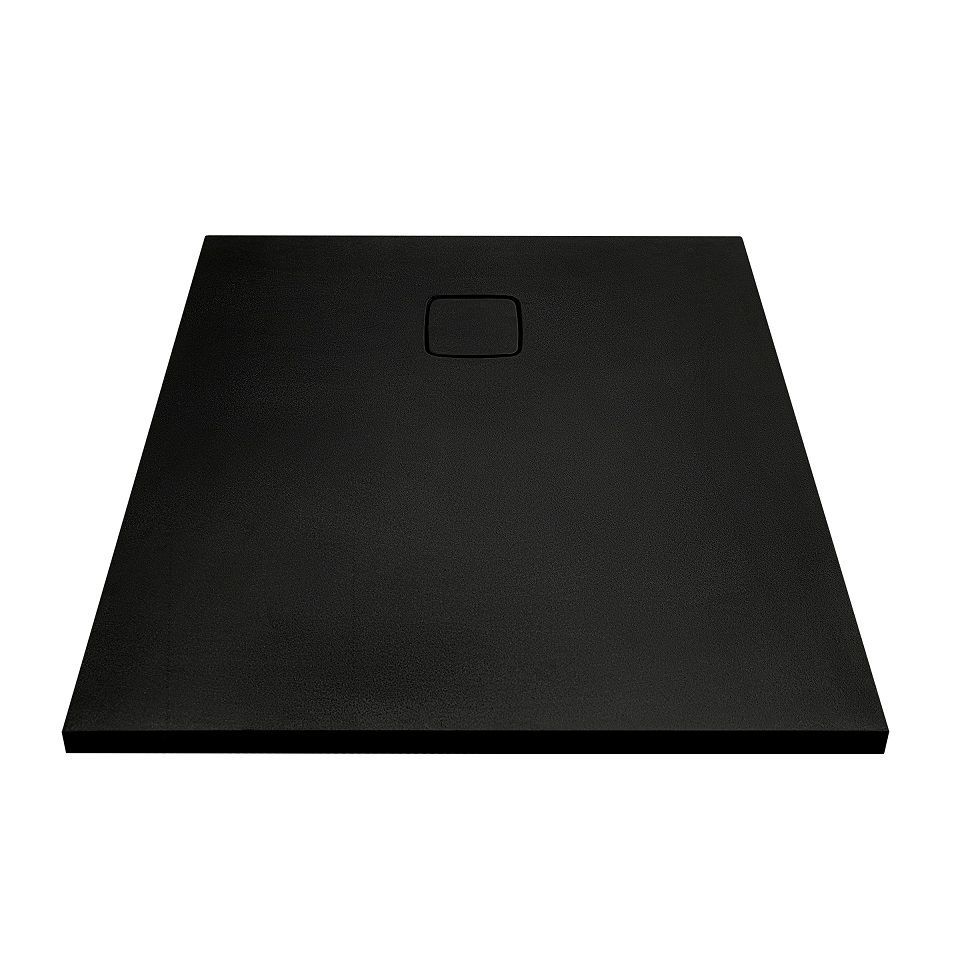 Поддон из искусственного мрамора 100*90 Art&Max МИЛАН MILAN,Черный