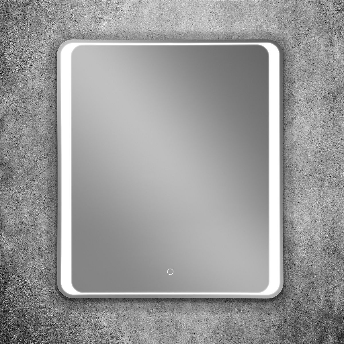 Зеркало с подсветкой ART&MAX Элегант Elegant AM-Ele-700-800-DS-F