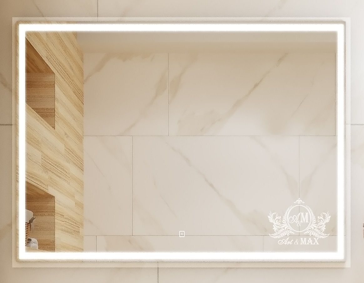 Зеркало с подсветкой ART&MAX Монза Monza AM-Mon-1000-800-DS-F