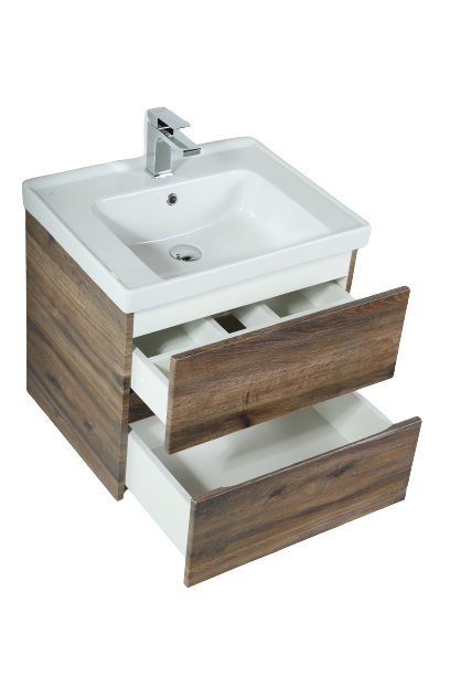 Мебель для ванной комнаты подвесная Art&Max TECHNO 70 см Дуб бомонд Лофт