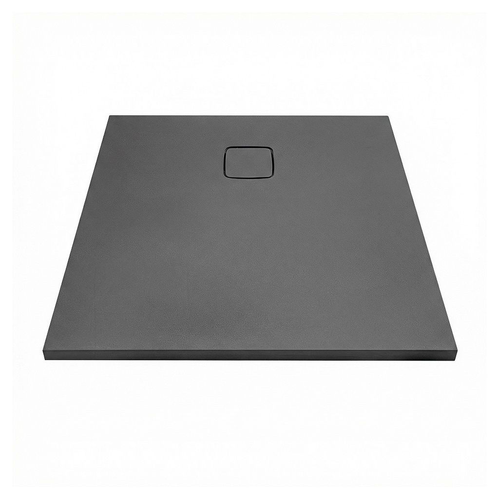 Поддон из искусственного мрамора 80*80 Art&Max МИЛАН MILAN,Антрацит