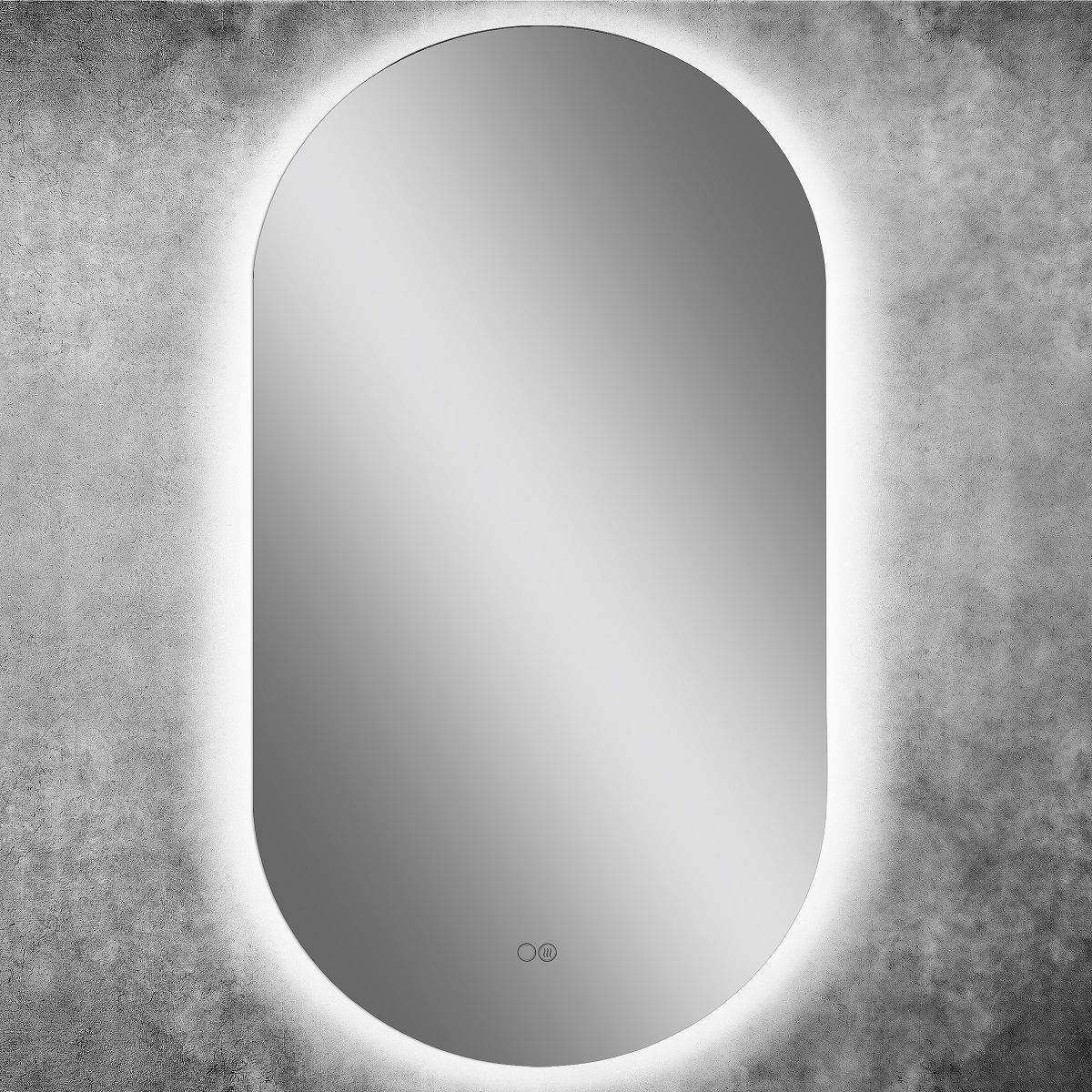 Зеркало с подсветкой и функцией антизапотевания ART&MAX Торино Torino AM-Tor-500-900-DS-F-H