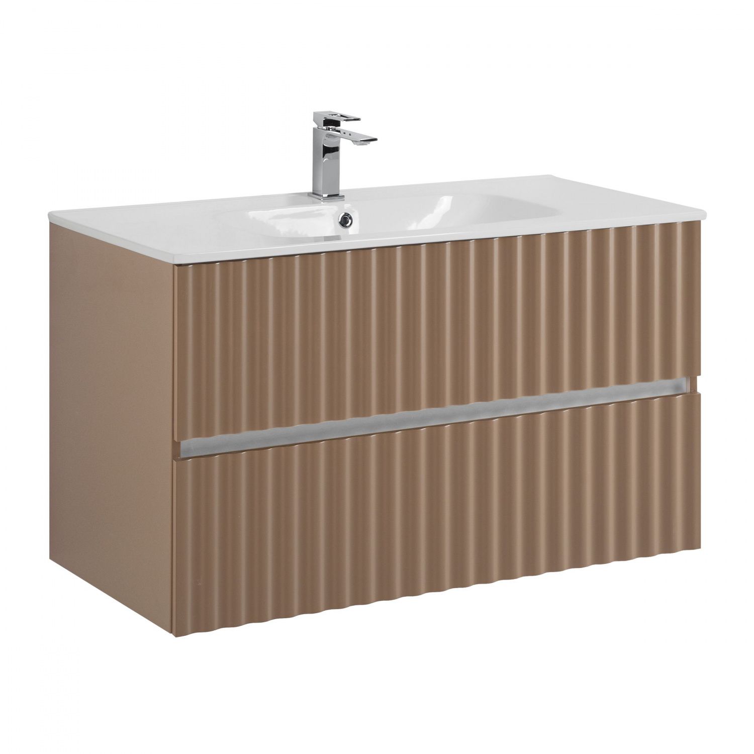 База под раковину подвесная Art&Max AM-ELEGANT-1000-2C-SO-CM-LED