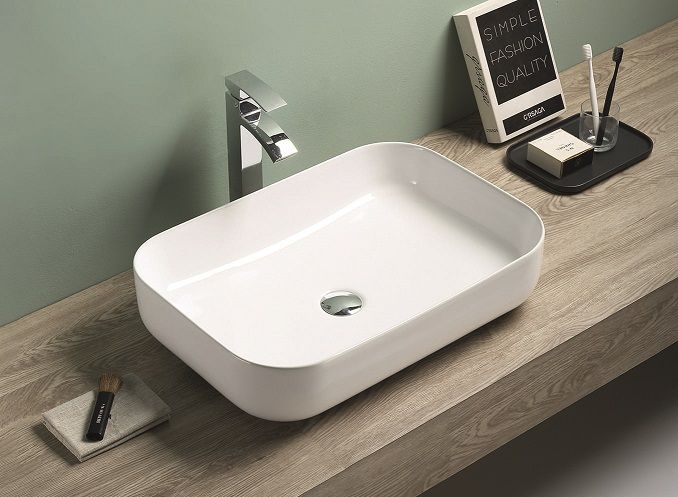 Раковина керамическая накладная Art&Max AM-78565