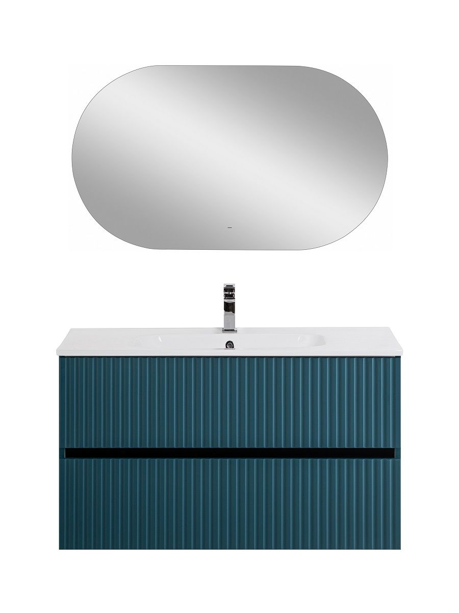 Мебель для ванной комнаты Art&Max ТОРИНО TORINO 100 см Аквамарин