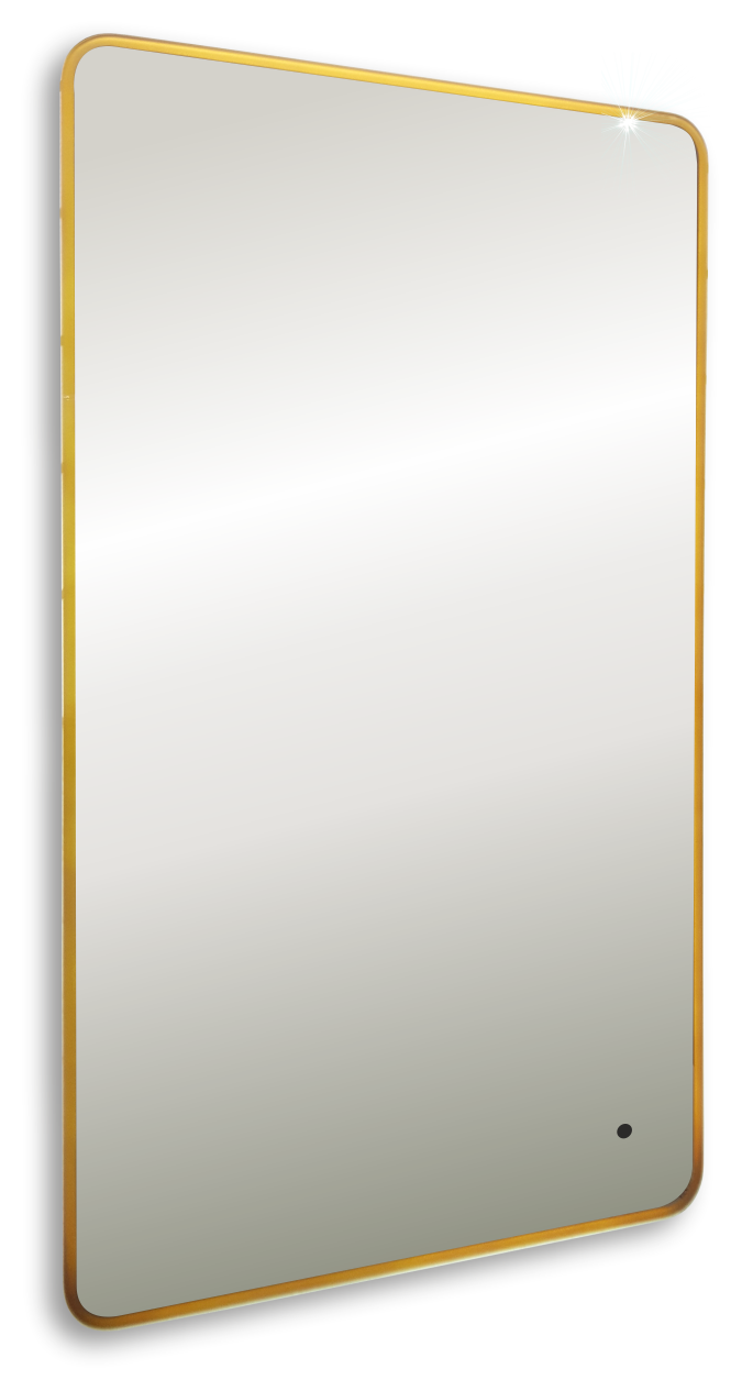 Зеркало с подсветкой ART&MAX Сиена С Siena S AM-SieS-600-1000-DS-F-Gold