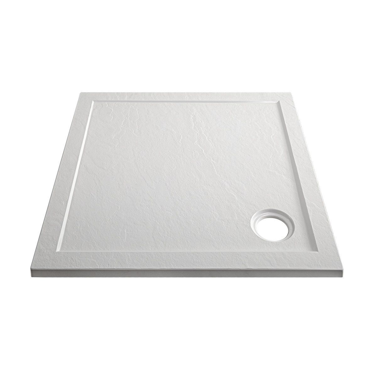 Поддон из искусственного мрамора 90*90 Art&Max ТОРИНО TORINO,Белый
