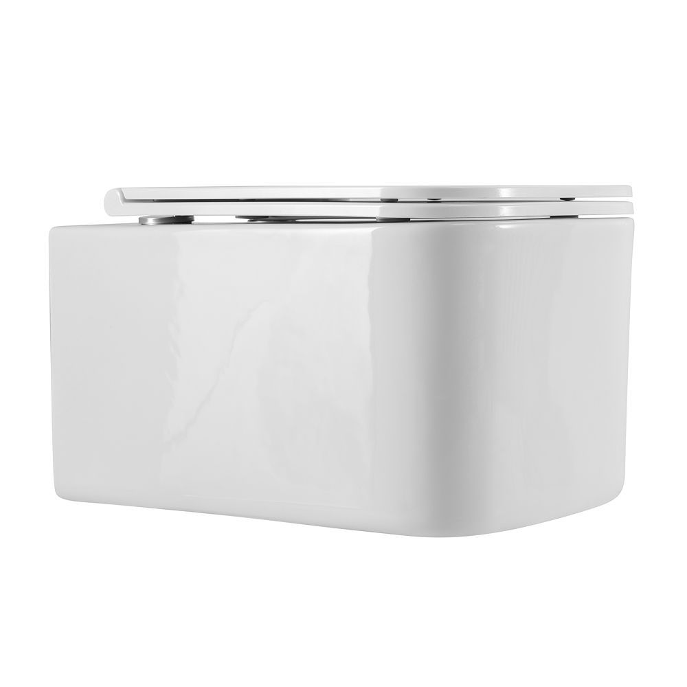 Унитаз подвесной безободковый,в комплекте с сидением Art&Max LATINA