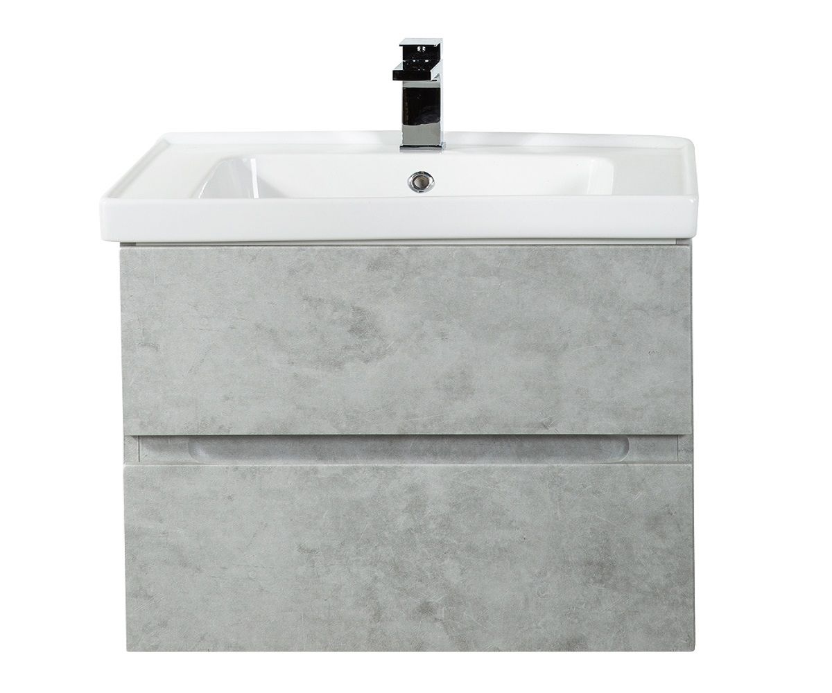 Мебель для ванной комнаты подвесная Art&Max TECHNO 70 см Бетон лофт натуральный