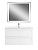 Мебель для ванной комнаты подвесная Art&Max ПЛАТИНО PLATINO 100 см Белый глянцевый