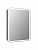 Зеркало-шкаф с подсветкой ART&MAX Платино Platino AM-Pla-600-800-1D-R-DS-F