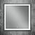 Зеркало с подсветкой ART&MAX Зое Zoe AM-Zoe-800-800-DS-F