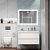 Мебель для ванной комнаты подвесная Art&Max FAMILY 90 см Bianco Lucido